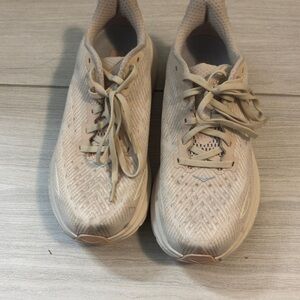 Hoka Women's Sneakers in Light Beige